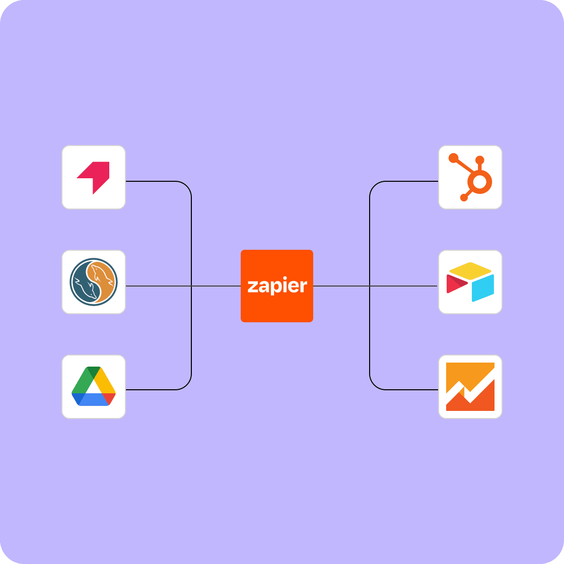 Illustration representing data management
