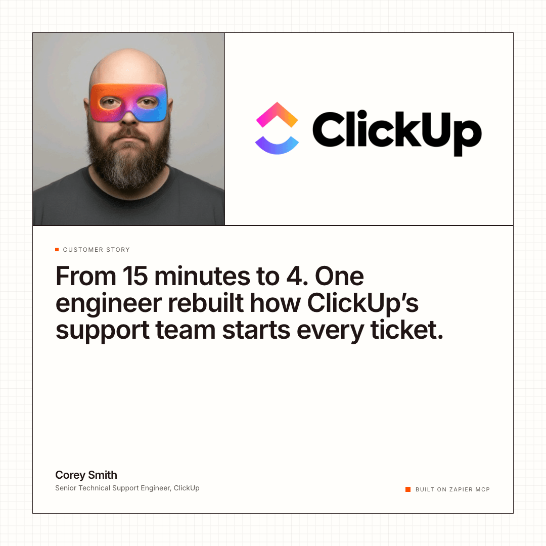 コーリー・スミスのストーリー画像 ClickUp ストーリー