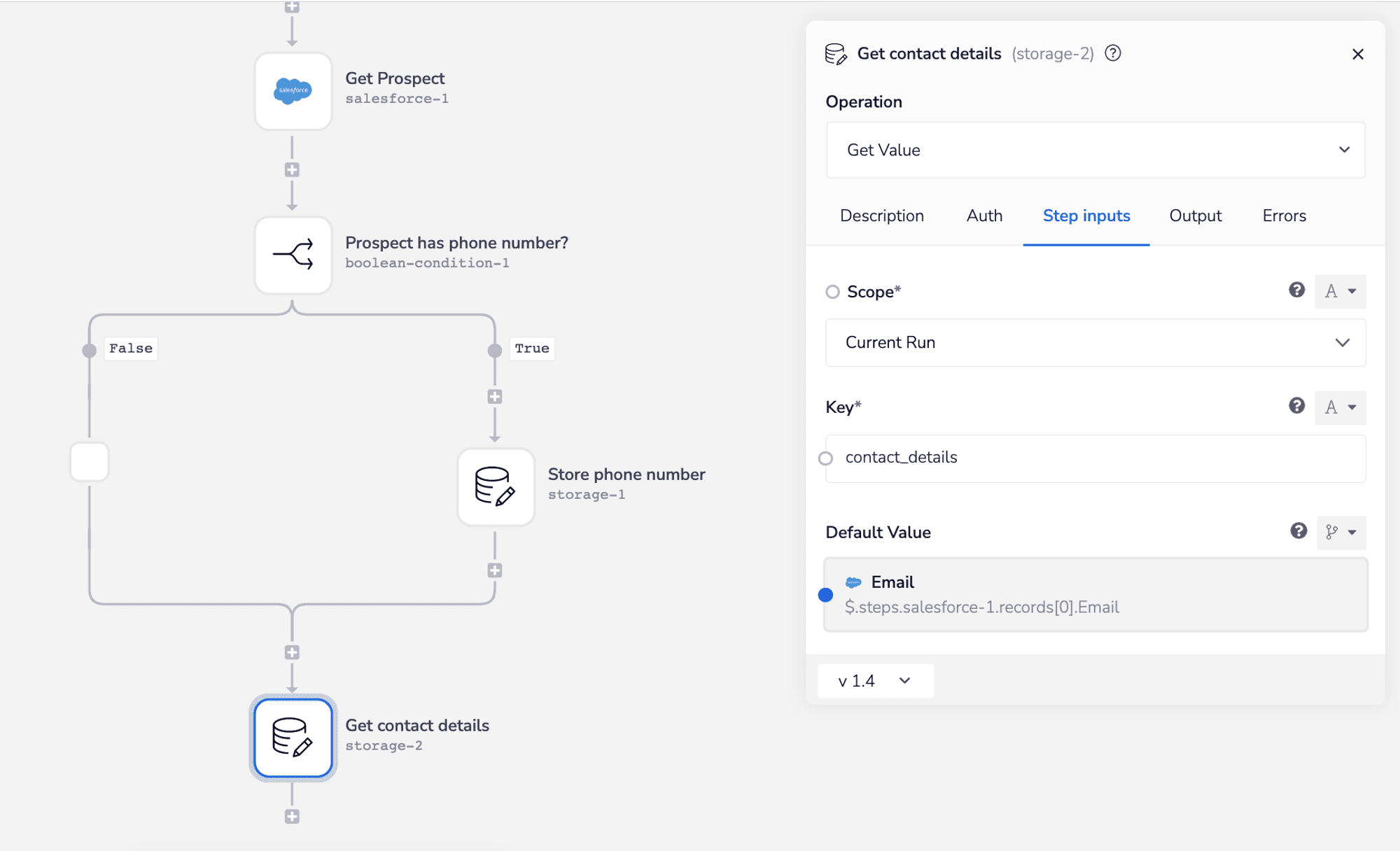 The Tray automation workflow builder.