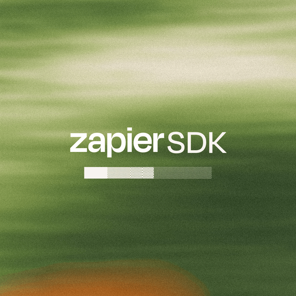 An illustration that say Zapier SDK