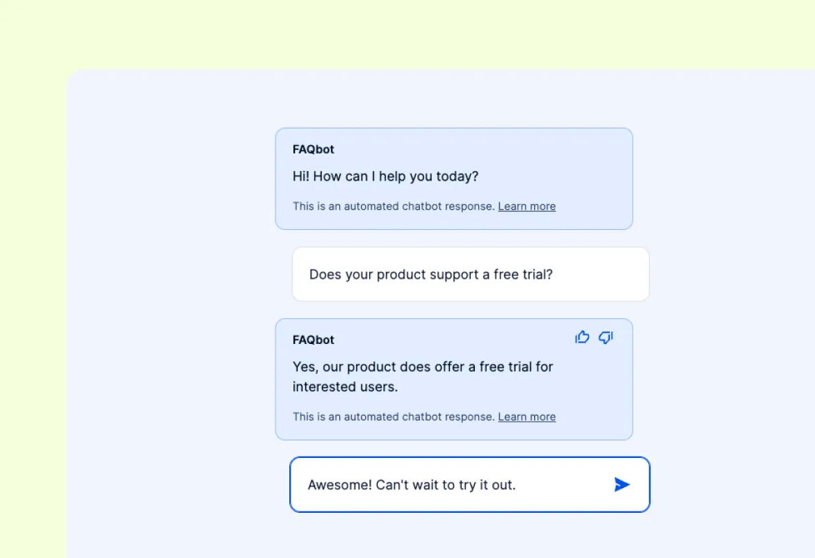 Einfacher FAQ-KI-Chatbot, unterstützt von OpenAI