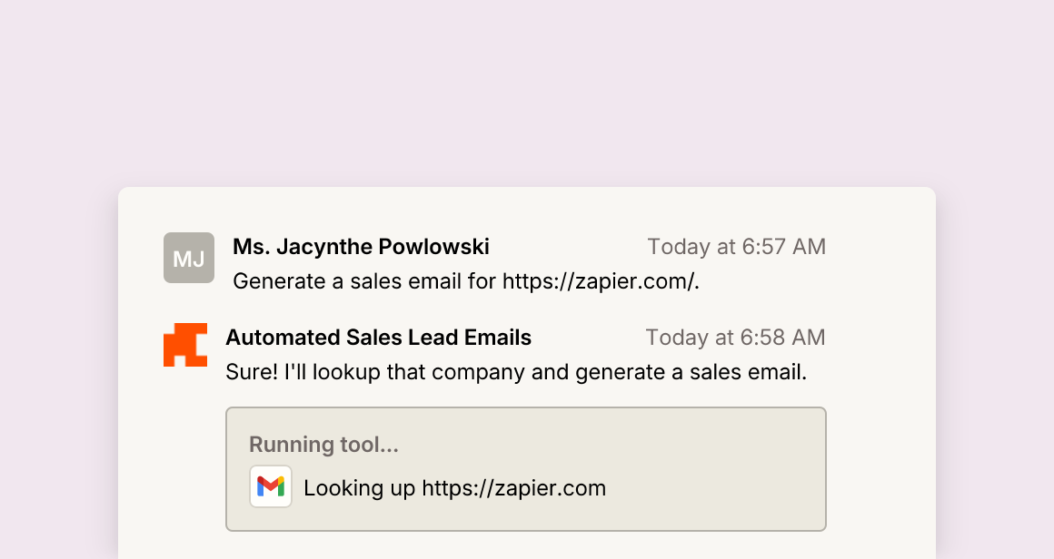 Automatisierte Vertriebs-Lead-E-Mails