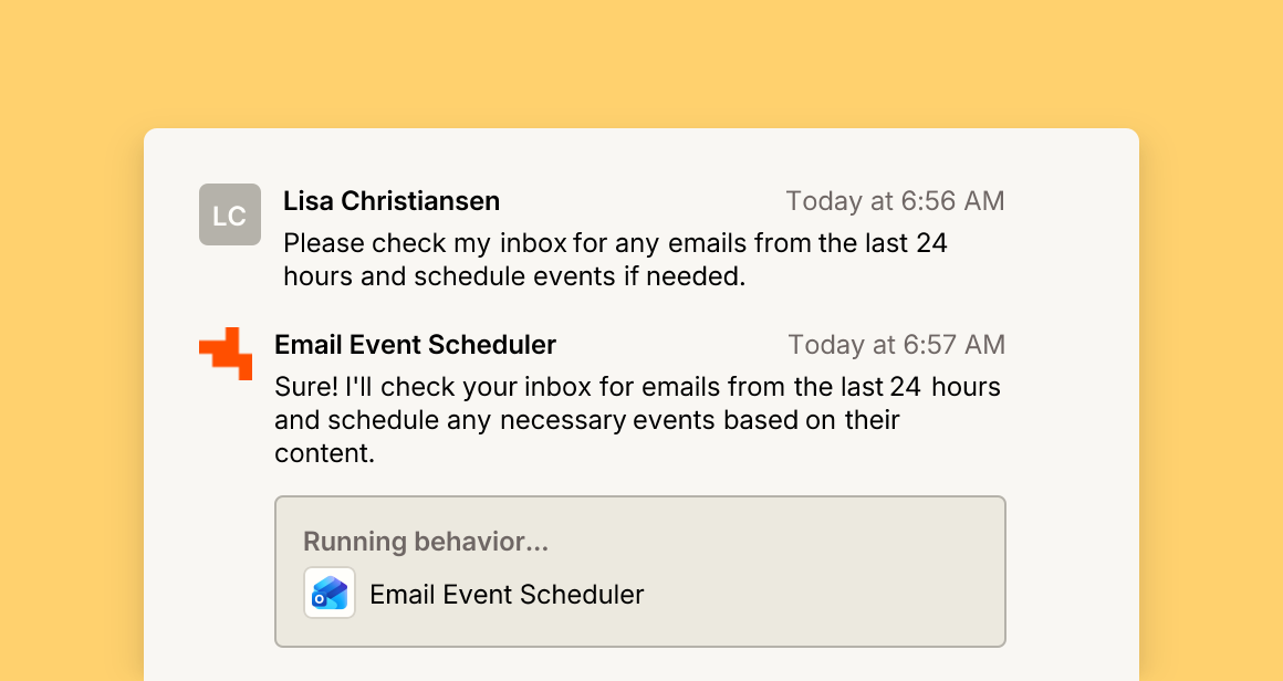 E-Mail-Veranstaltungsplaner