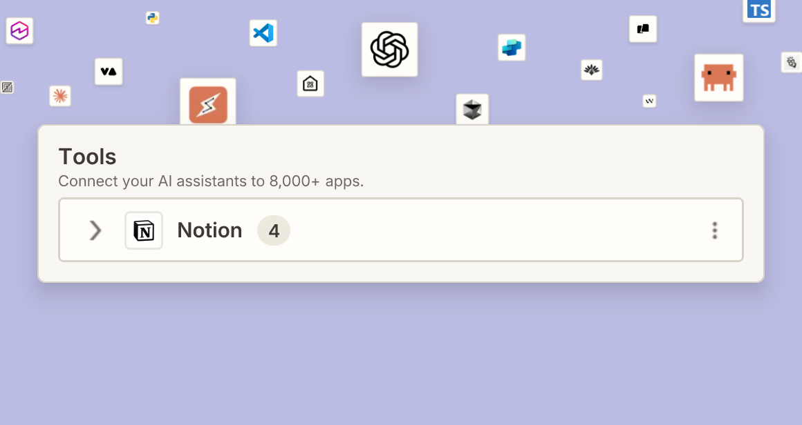 Suchen und aktualisieren Sie Ihren Notion-Workspace mit KI
