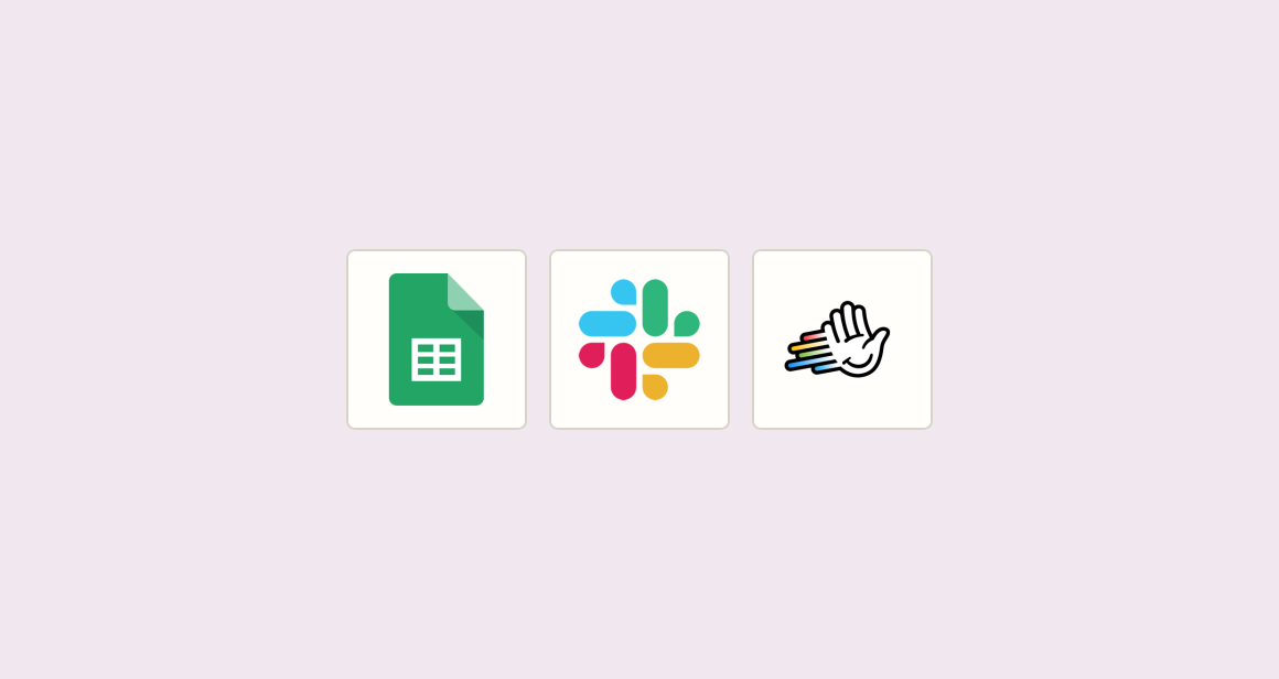 Add accepted outreach contacts to your hiring tracker sheet