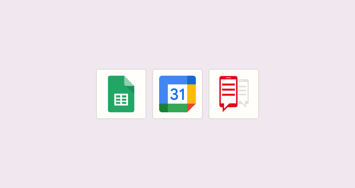 Add booked call times to calendar for schedulers by morning
