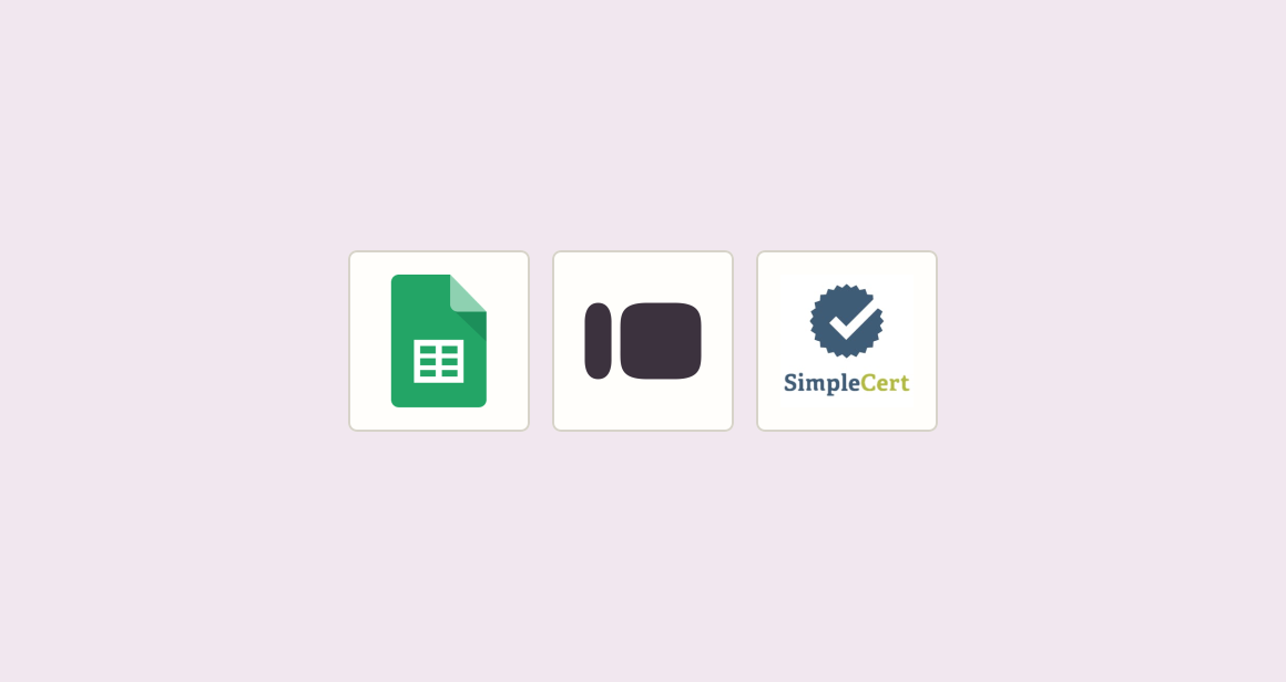 Add CE certificate requests to your tracking sheet