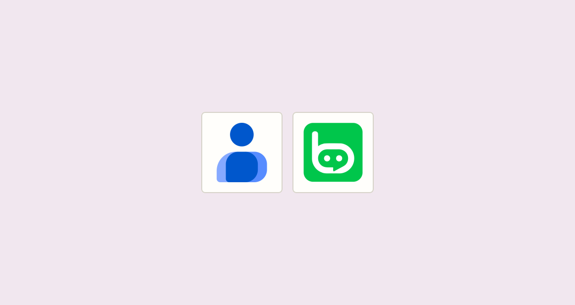 Add chatbot prospects to sales contacts before outreach