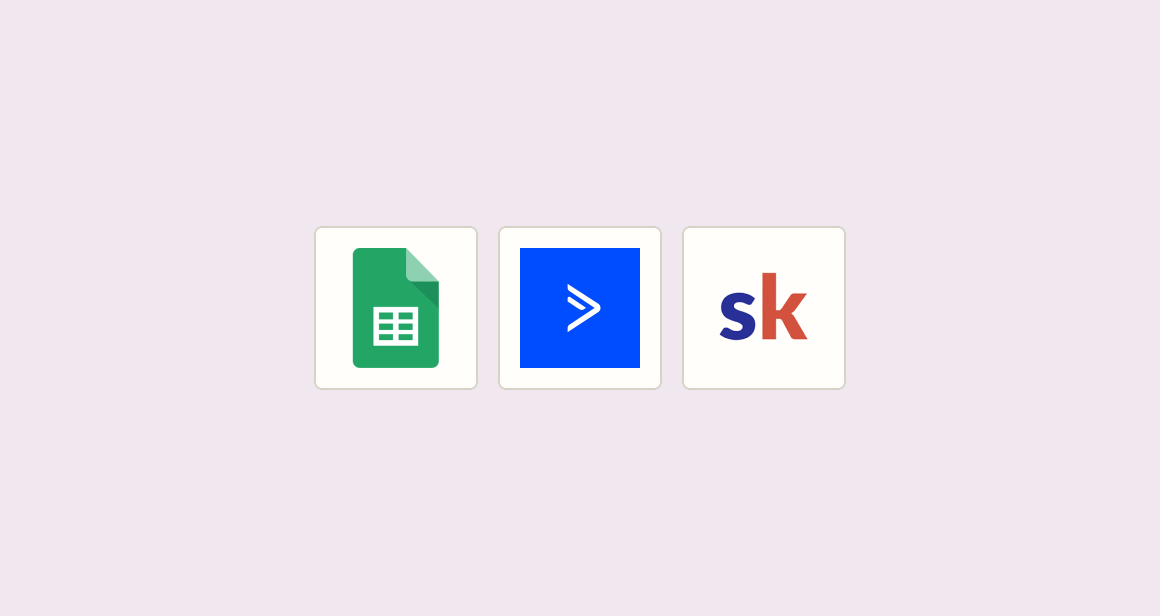 Add community application answers to nurture list and tracking sheet