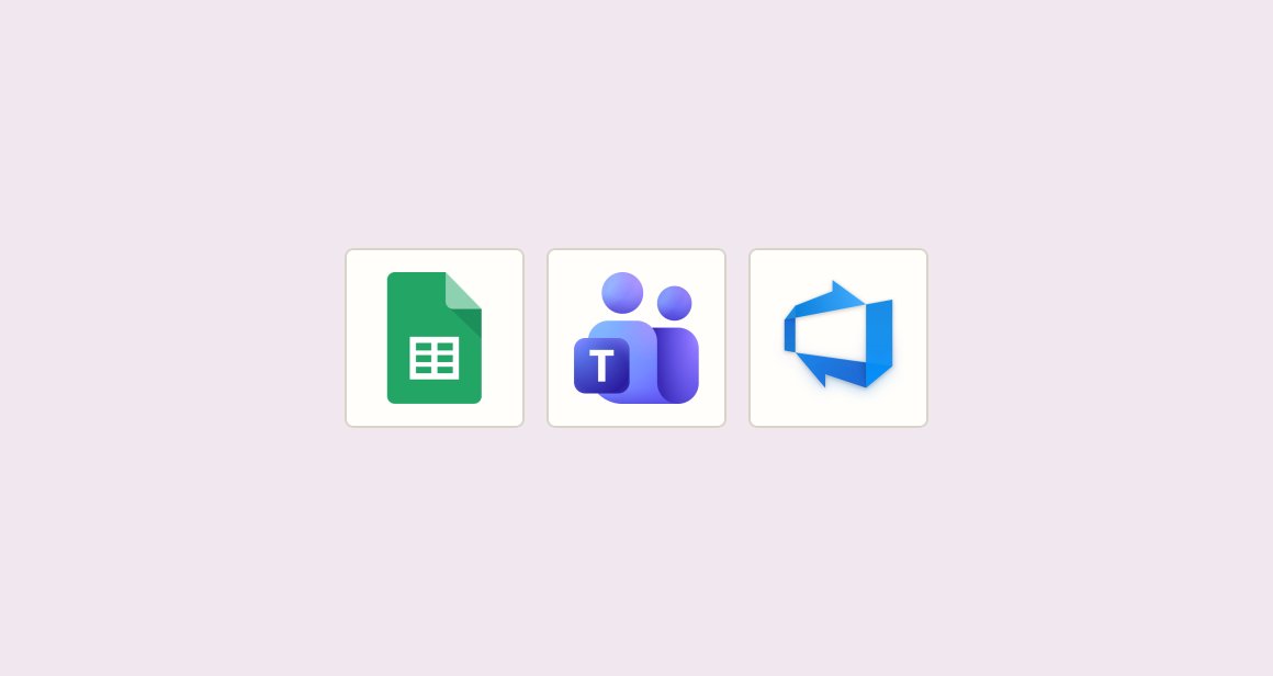 Add completed backlog items to team feed and sheet