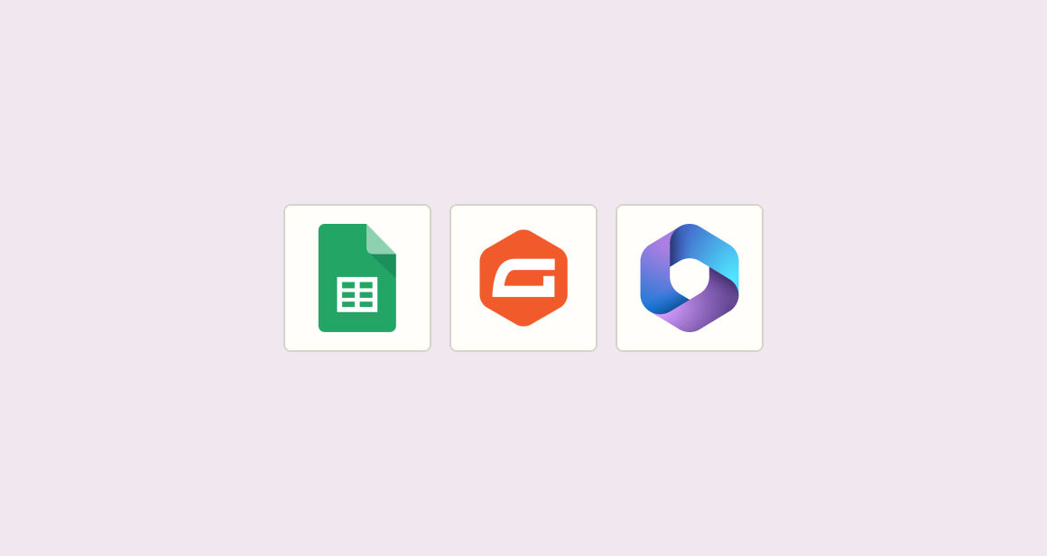 Add feedback form entries to team tracking sheet