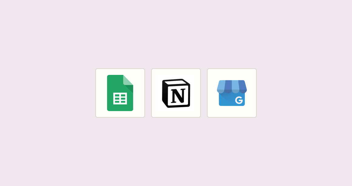 Add new business reviews to tracker and workspace
