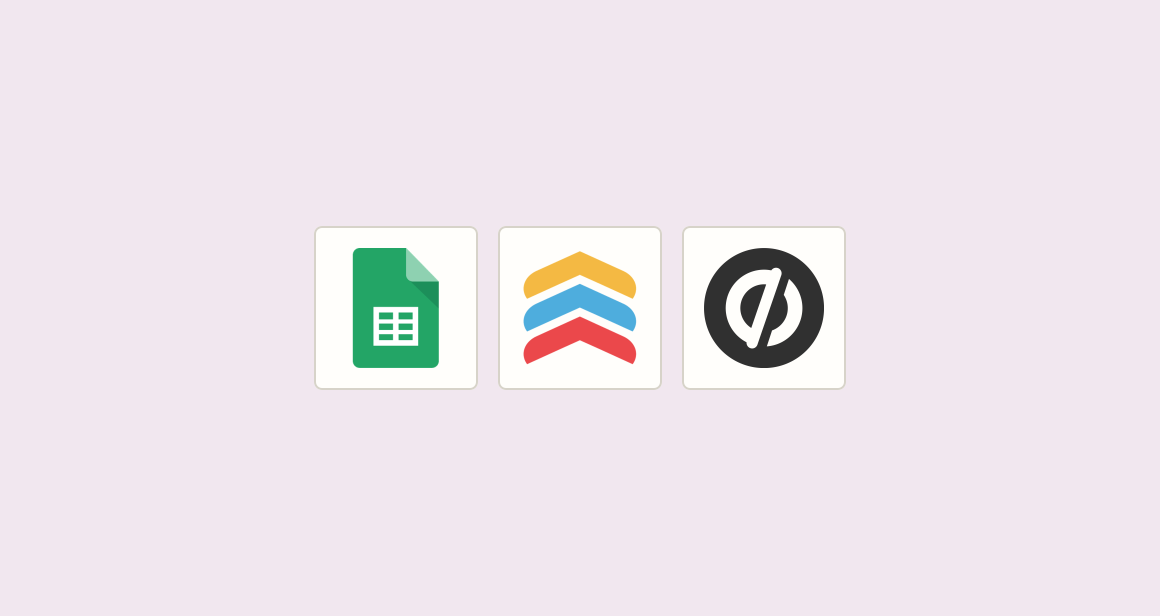 Add new landing page leads to CRM and sheet