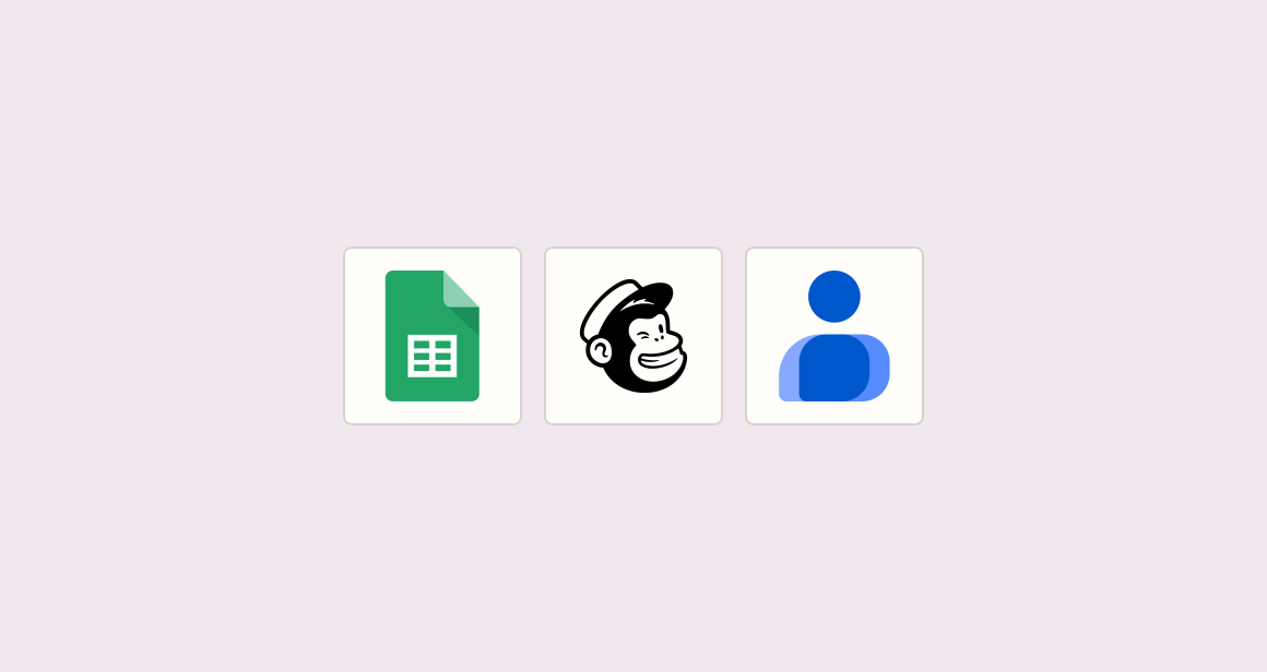 Add new spreadsheet contacts to nurture email list