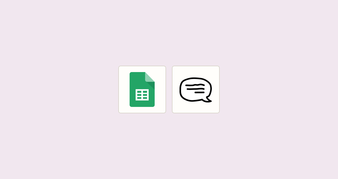 Add qualifying SMS replies to prospect sheet for follow-up