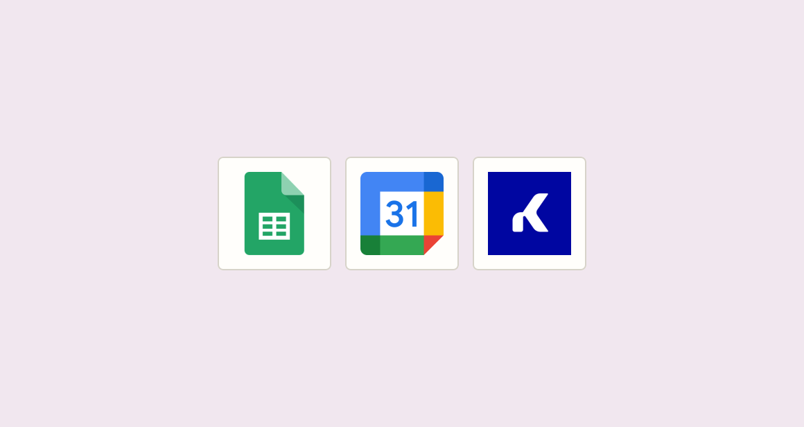 Add scheduled video calls to CRM and tracker