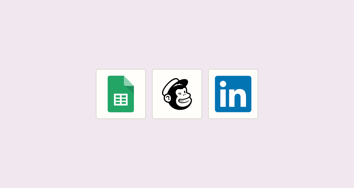 Add sponsored ad leads to sheet and list