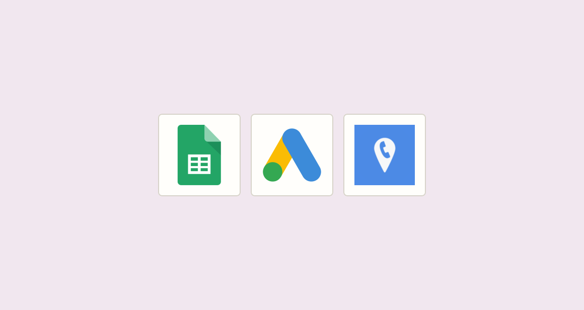 Add tagged call leads to your contacts sheet