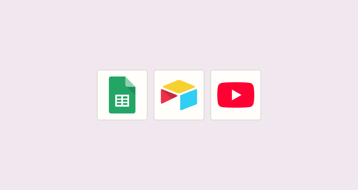 Add YouTube search results to your content tracker