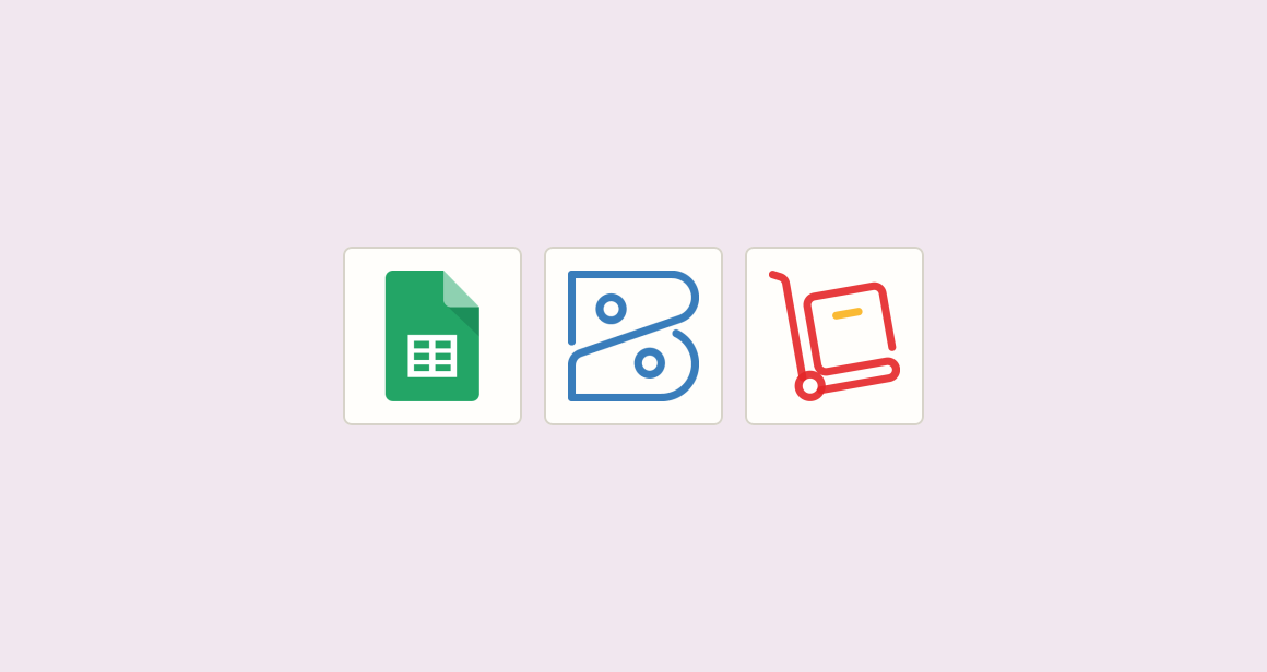 Append pushed invoice details to central orders sheet