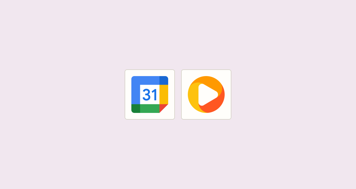 Create billing and project records from calendar events