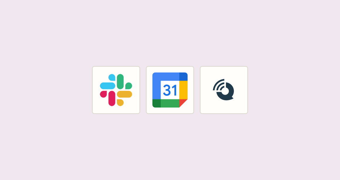 Create calendar event, send SMS and notify ops channel