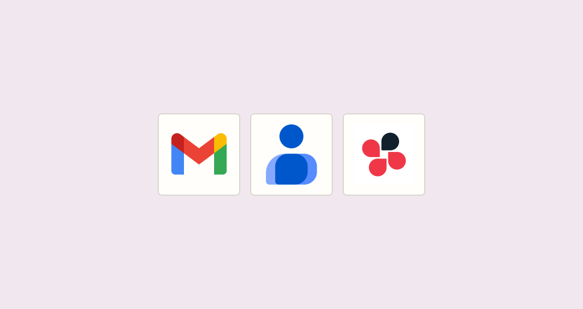 Create chat room and contact from incoming email
