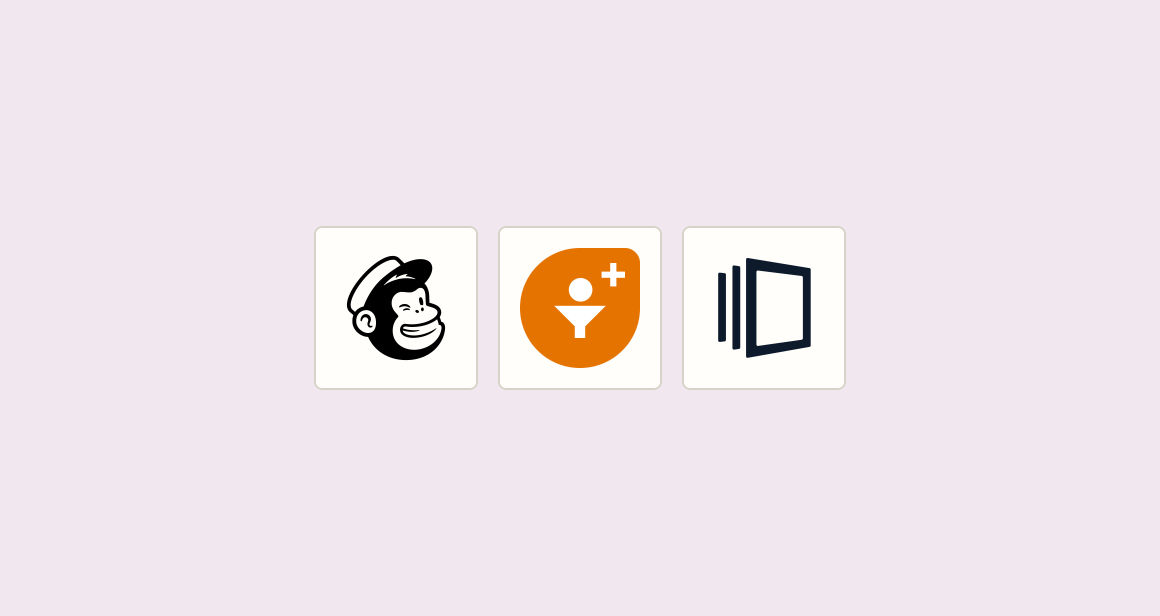 Create cleaned landing page leads for CRM and lists