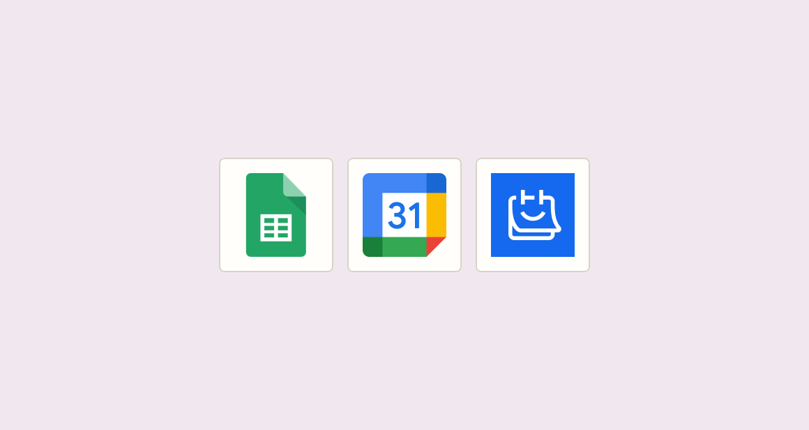Create client calendar events and booking rows before next workday