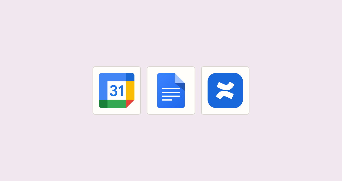 Create Confluence pages from ended calendar meeting notes