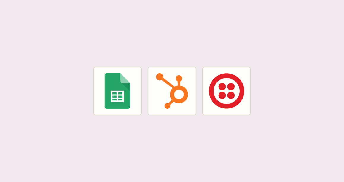 Create contact, deal, and notify via SMS from leads