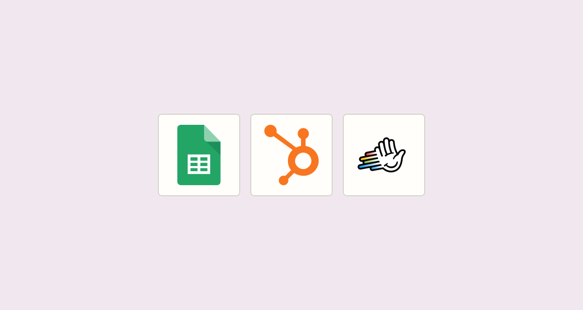 Create CRM contact and log outreach to sheet