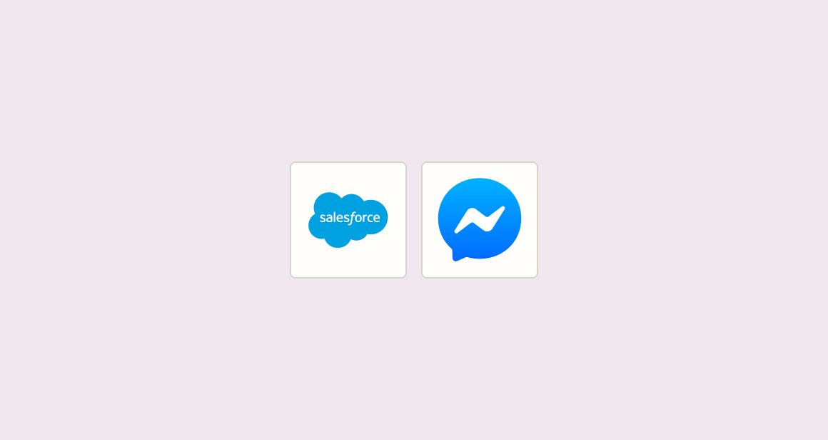 Create CRM lead and message log from social messages
