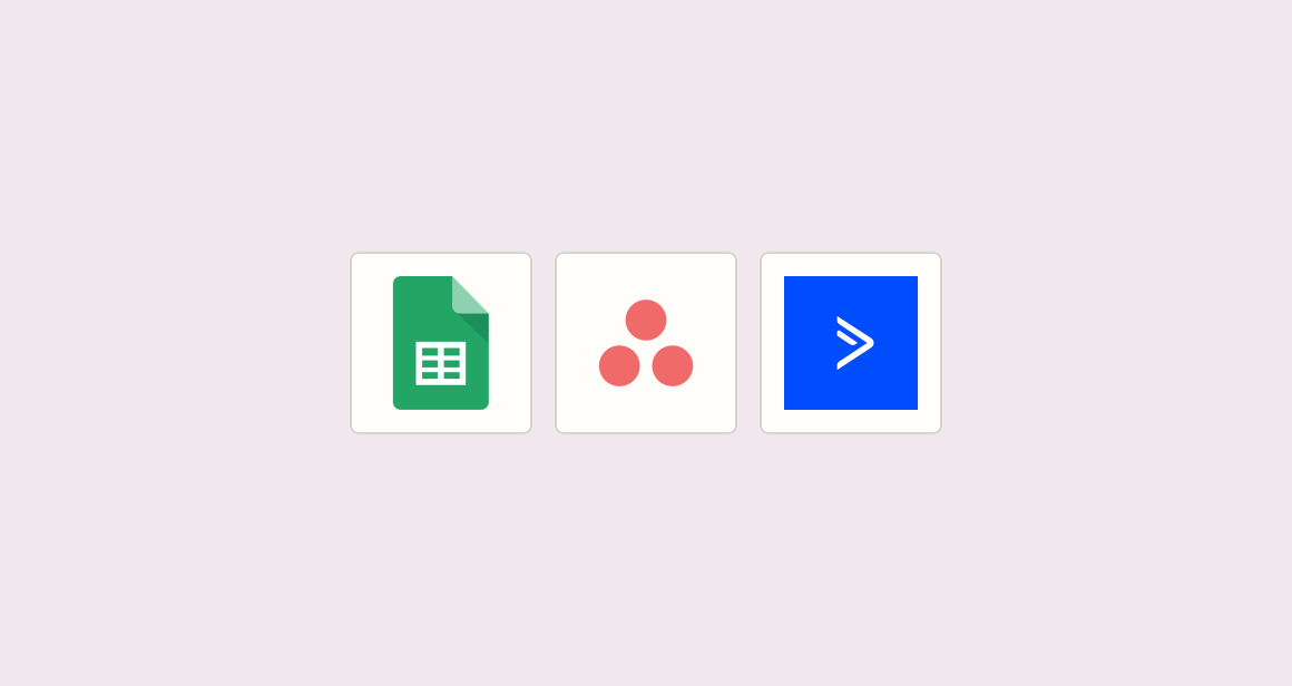 Create event tasks and contacts from sheet rows
