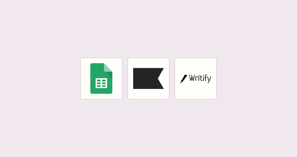 Create handwritten card recipients from your high-value segment