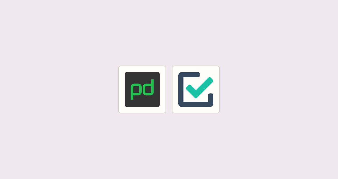 Create incident alert from checklist run for on-call engineers