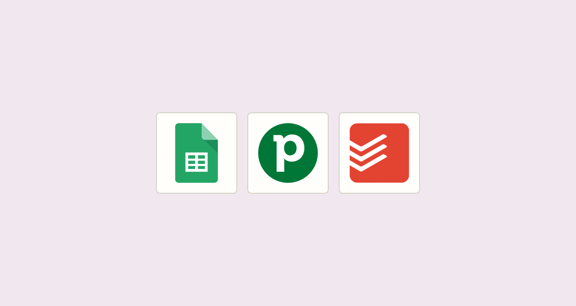 Create interview leads from form rows for sales reps before outreach