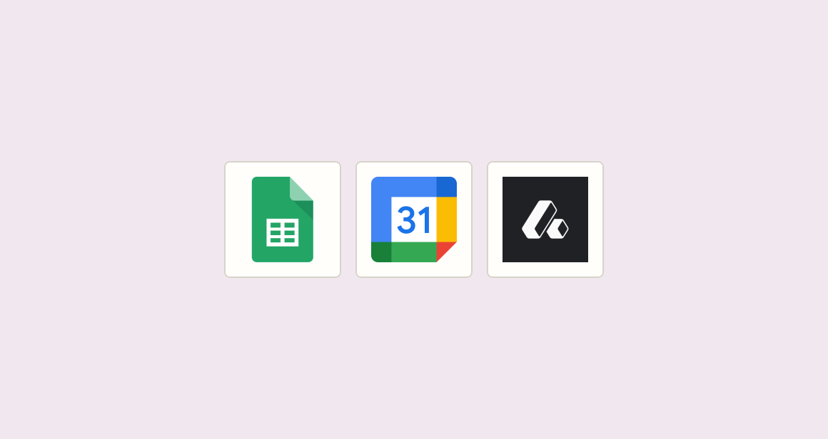 Create project records from changed calendar events for coordinators before handoff
