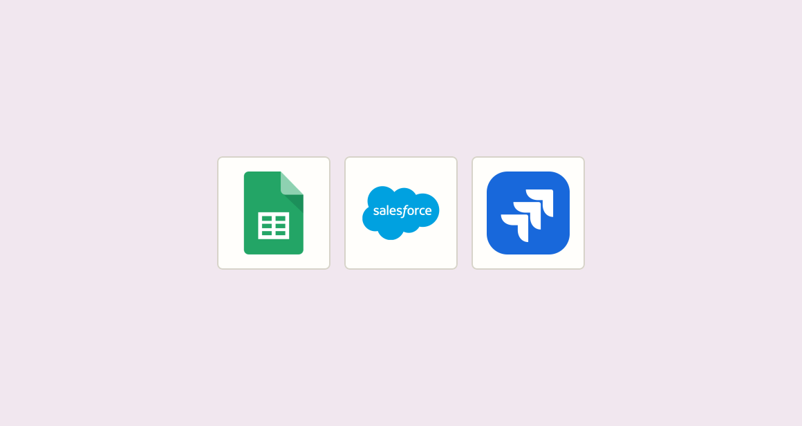 Create project tickets from sheet rows for sales operations