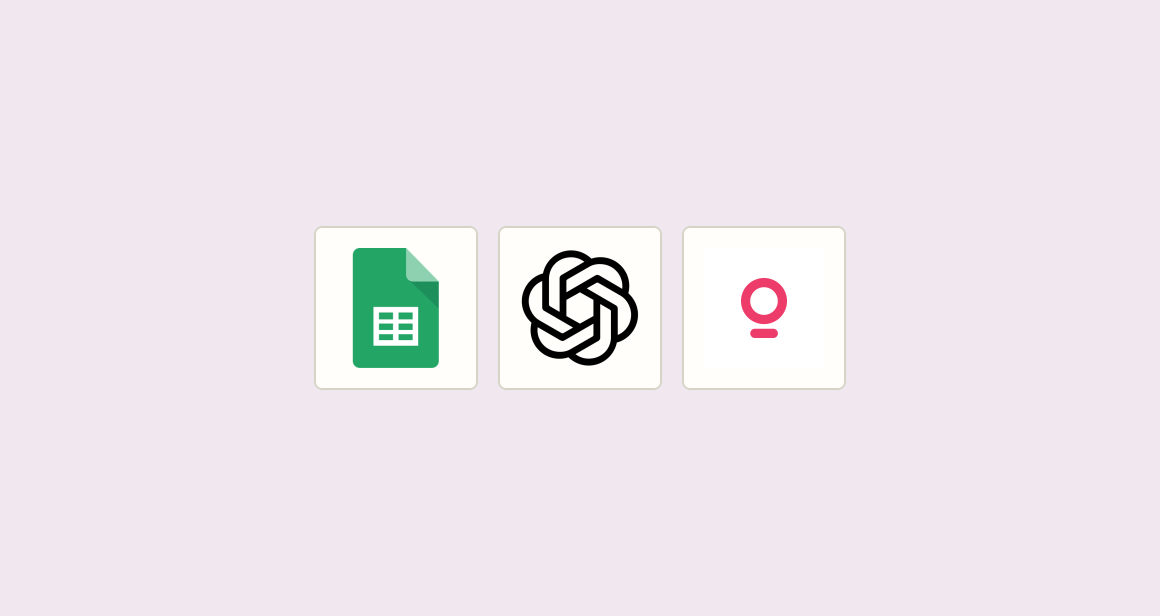 Create review tracker rows and tasks from reviews