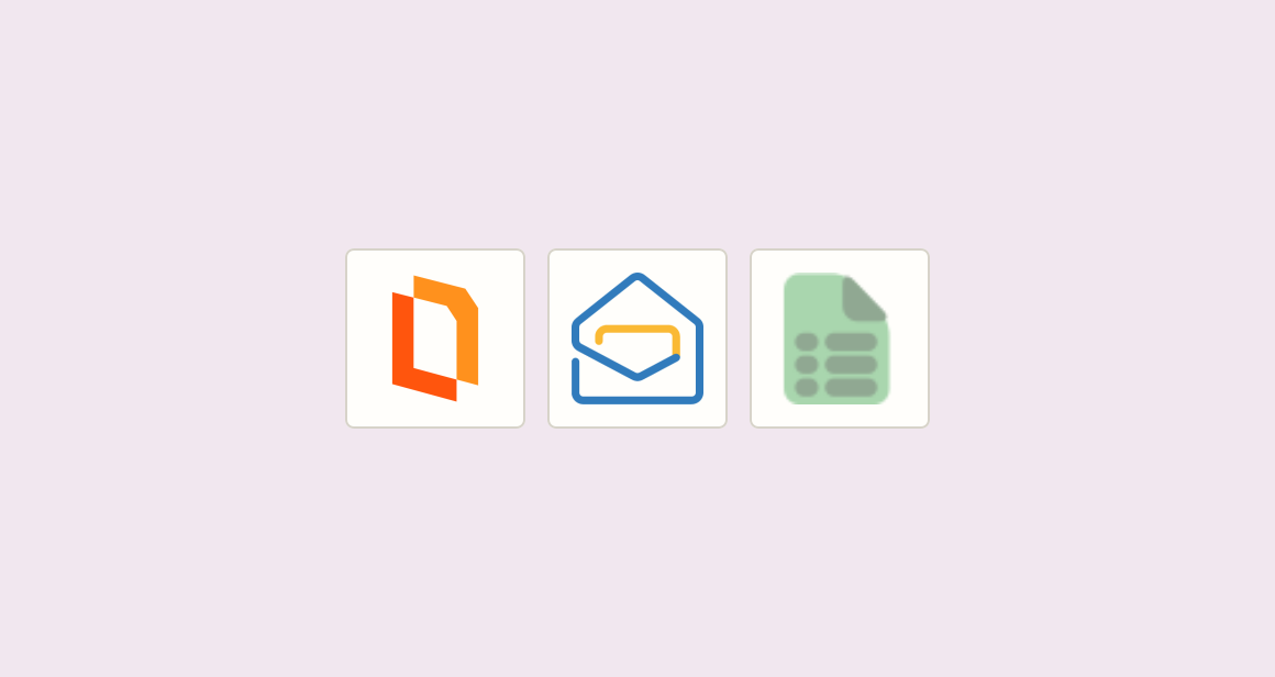 Create sales orders from emailed purchase PDFs for billing team before billing