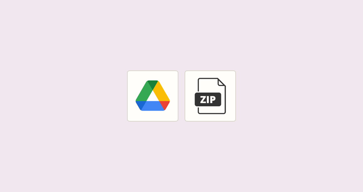 Create spreadsheet from delivered ZIP and archive original