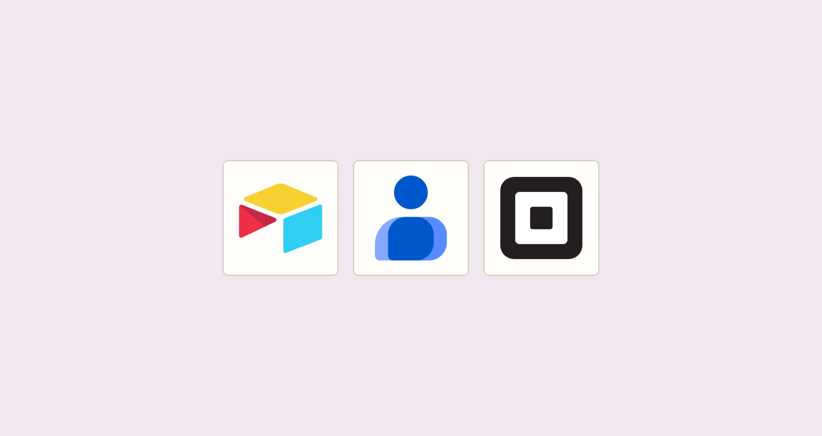 Create structured customer records from new Square customers