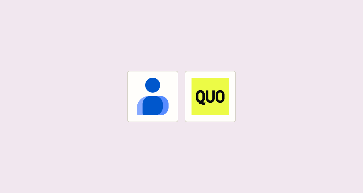 Create subscriber contact and send welcome SMS for front desk before standup