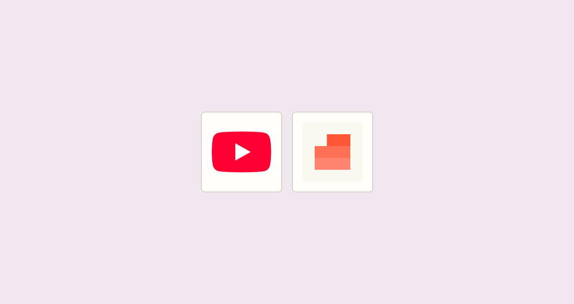 Create video insights row for new channel uploads