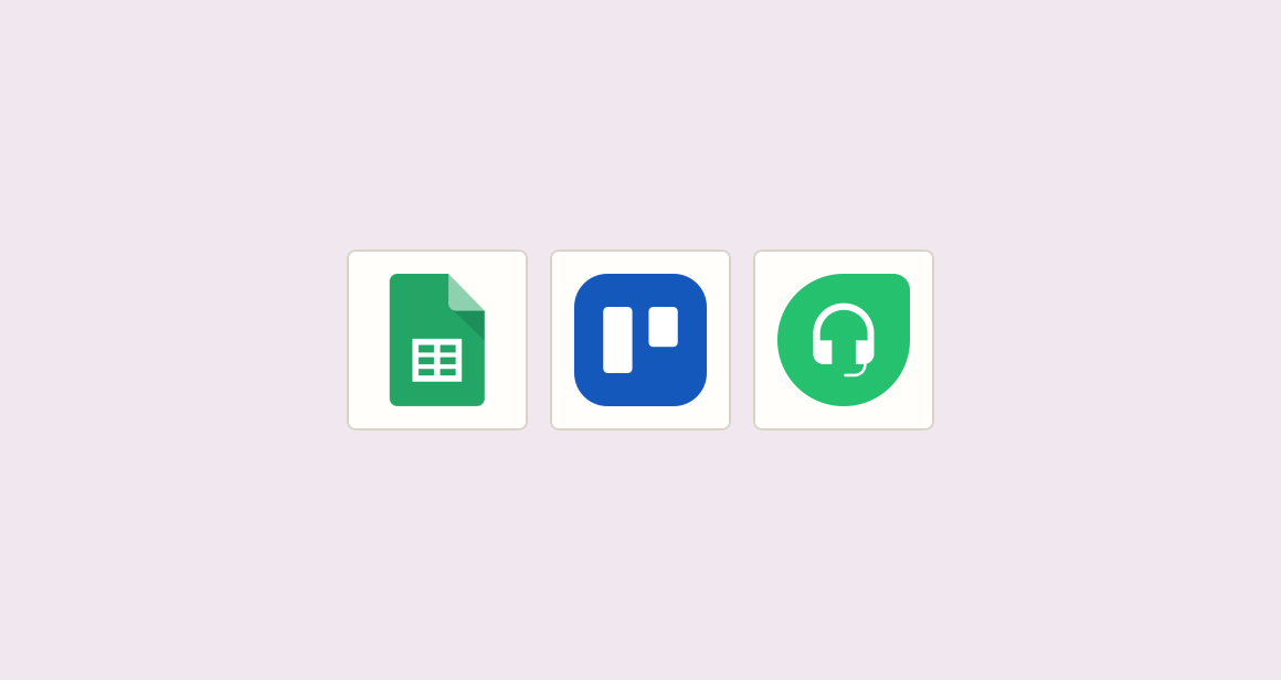 Create work order card and log from incoming ticket
