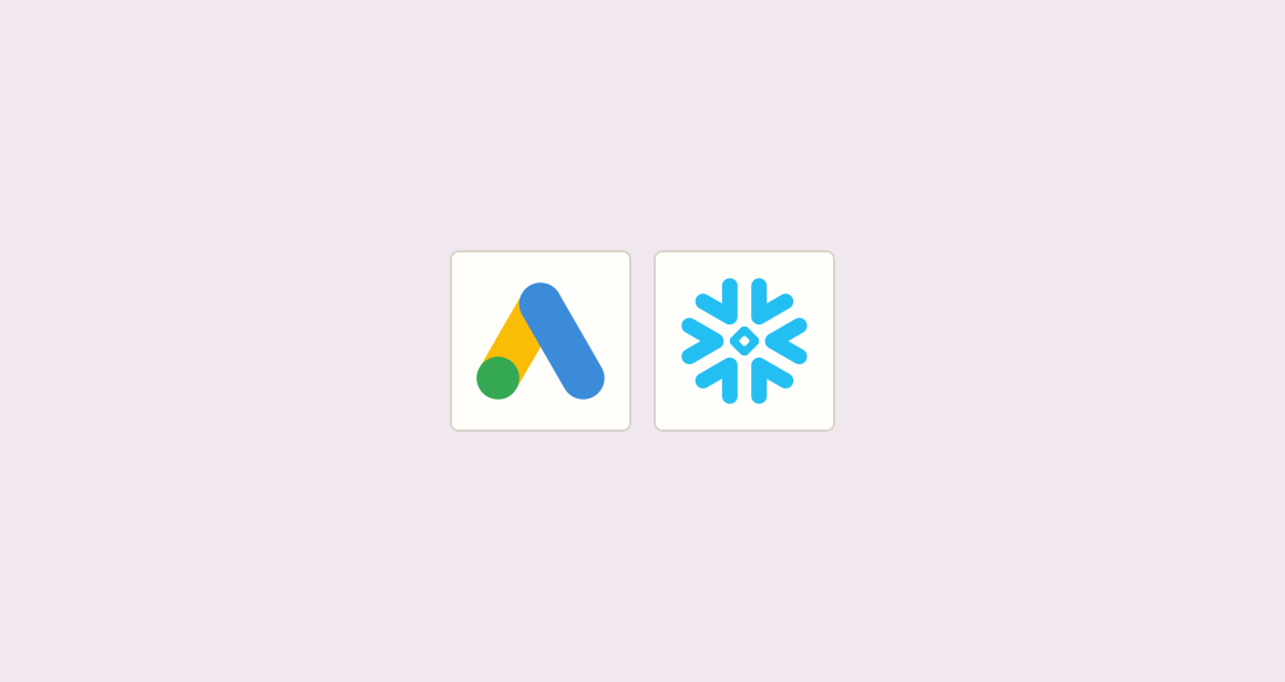 Load ad asset metrics for analytics engineers before morning