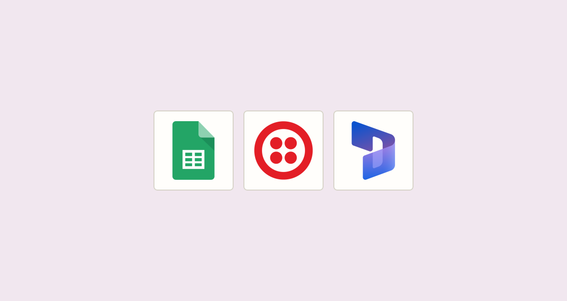 Log inbound SMS and enrich with CRM context