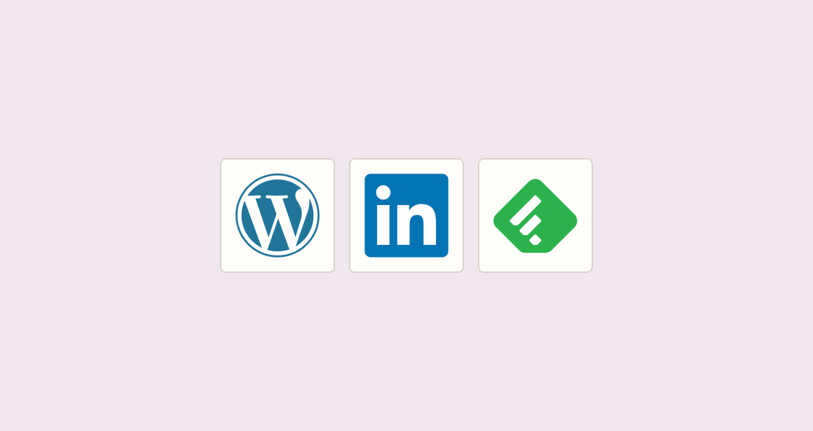 Publish curated industry posts for campaign managers before launch