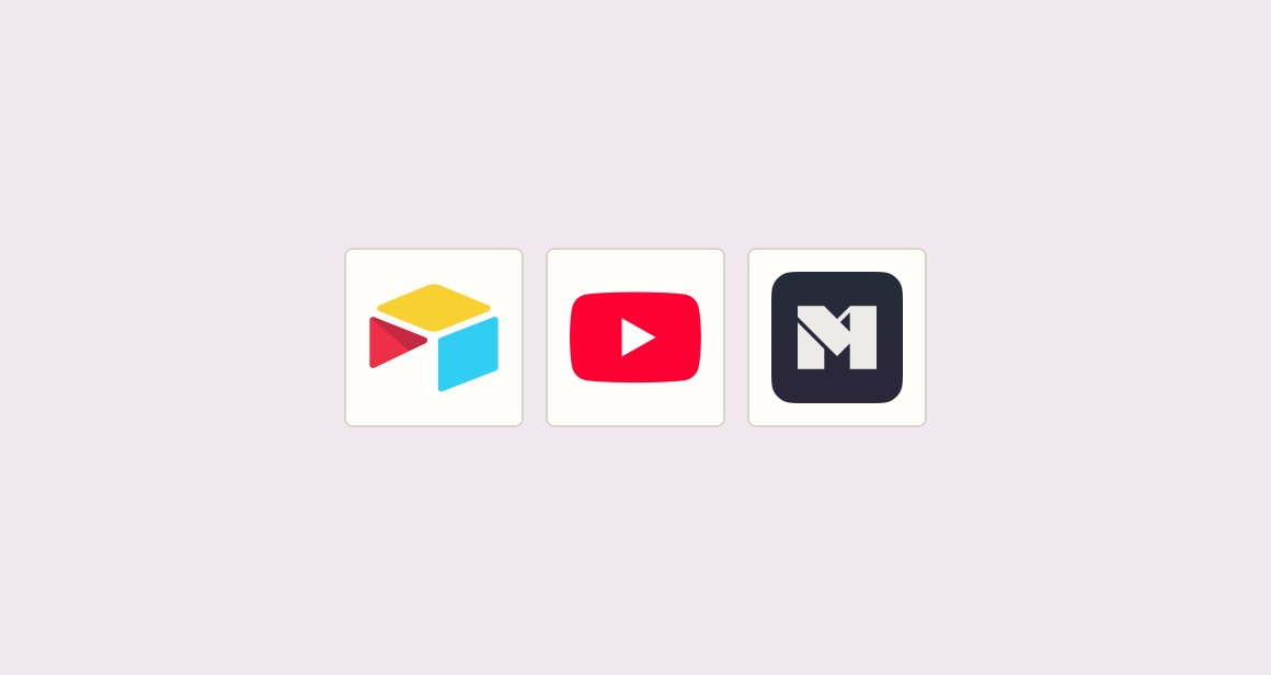Publish discovered channel videos as community articles and add media records